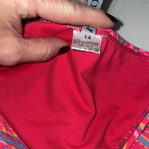 Girls Bikini, Size 14 - Aztec design bathing suit - Picture 11 of 16